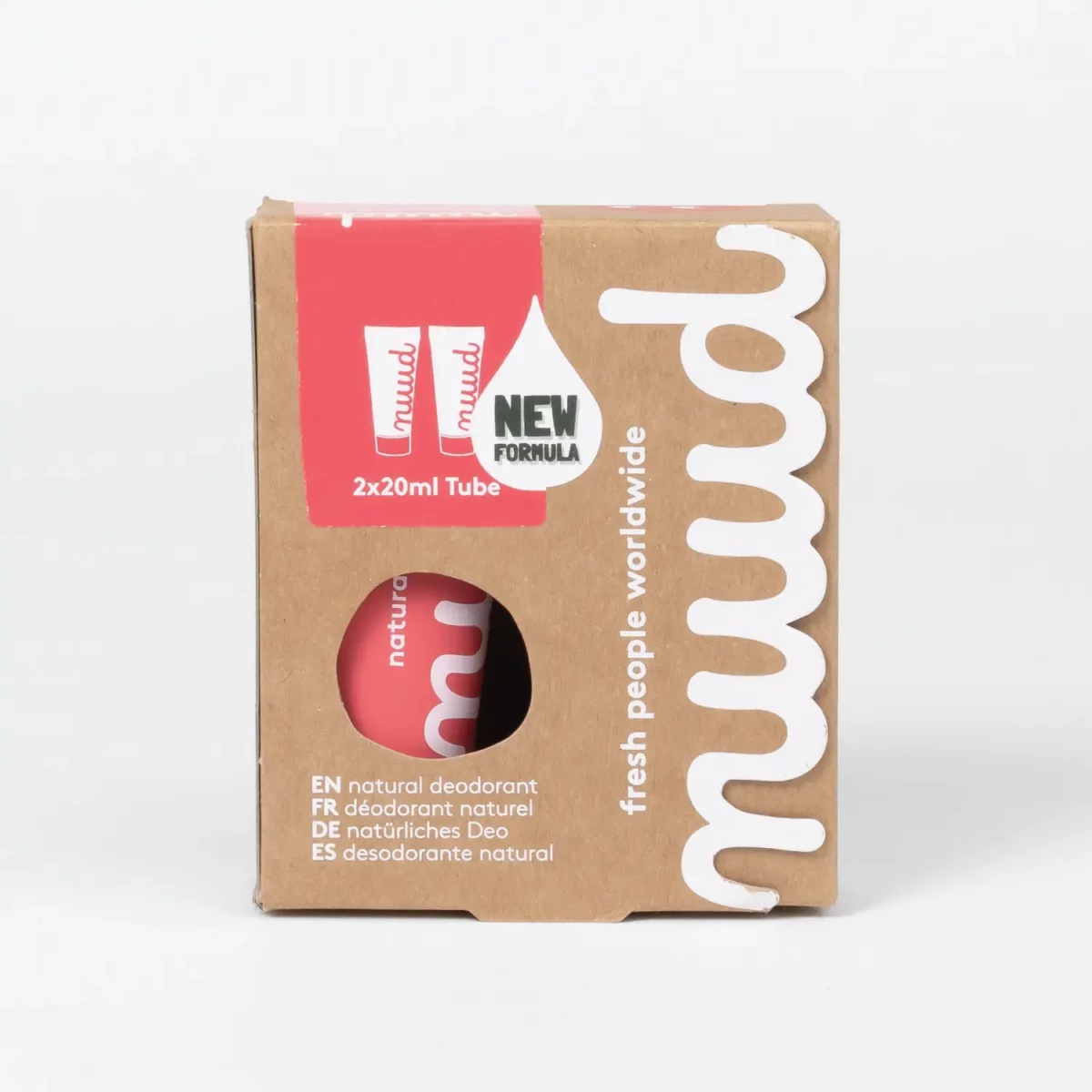 Nuud Smart pakki svitakrem 2x 20 ml. Rautt.